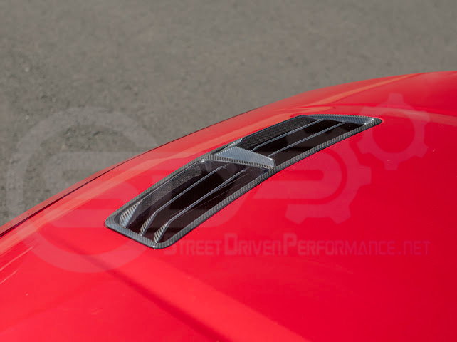 2024-UP FORD MUSTANG S650 | FRONT UPPER HOOD VENT INSERT